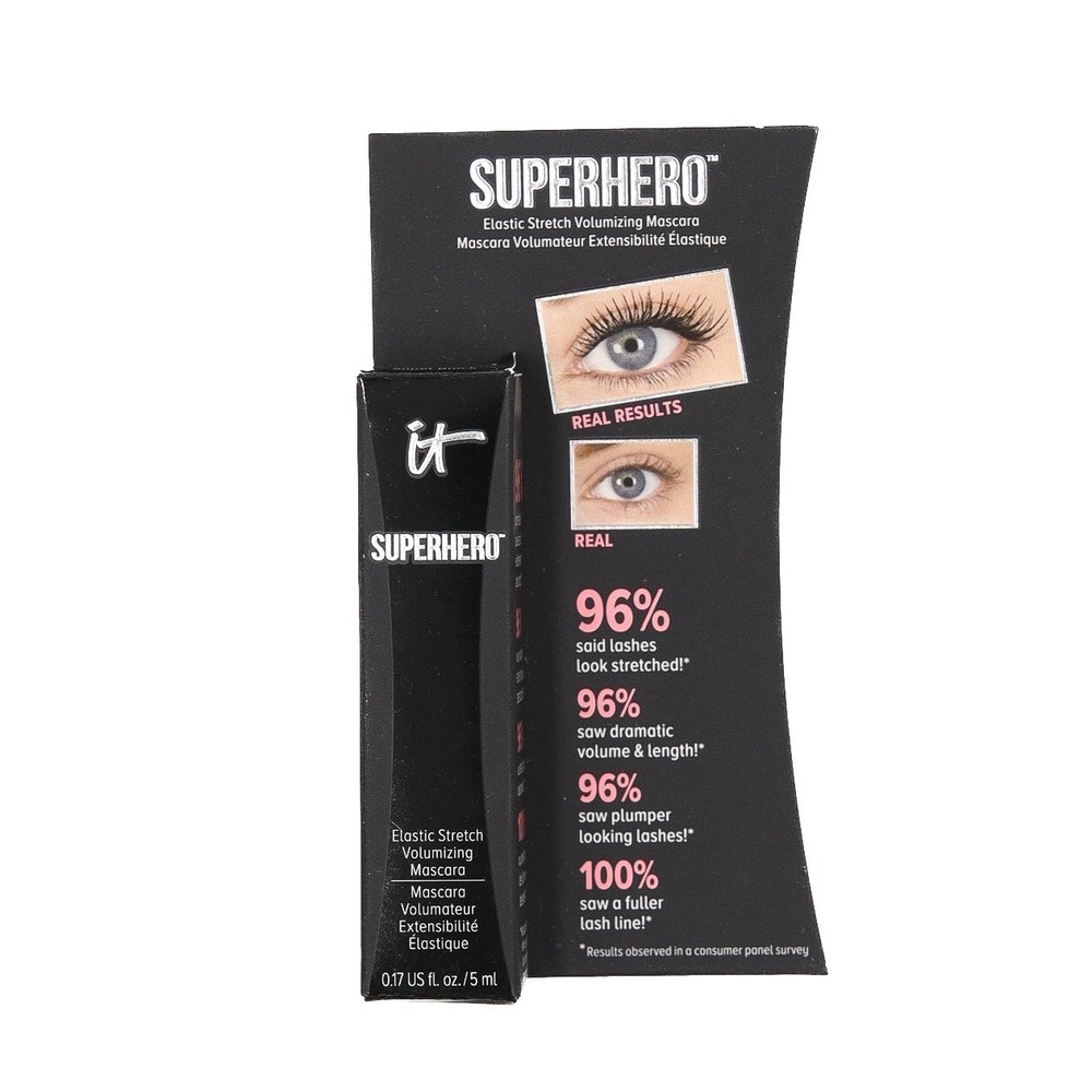 IT Cosmetics - Superhero - Super Black - 0.17 fl. oz. / 5 ml - Travel Size
